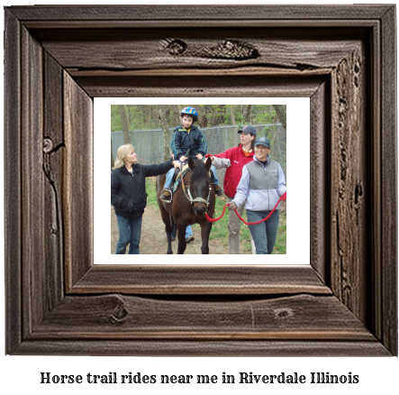 horse trail rides near me in Riverdale, Illinois